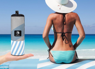 The Beach, the Sand, the Surf… and the Perfect Towel that Keeps the Sand at Bay and Your Valuables Dry