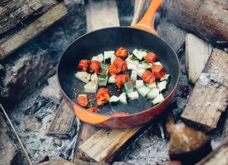 Campfire Cooking with Cast Iron